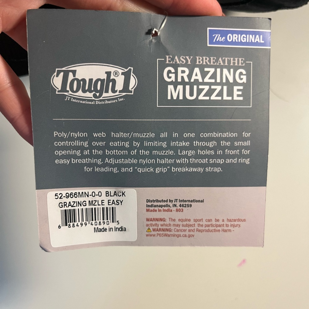 Grazing muzzle